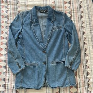 Y2K Denim Blazer